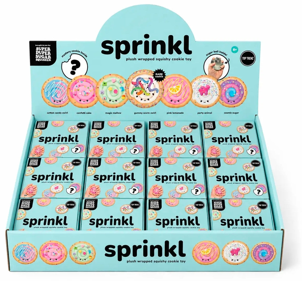 Super Duper Sugar Squisher Plush - Mystery Sprinkl Cookies