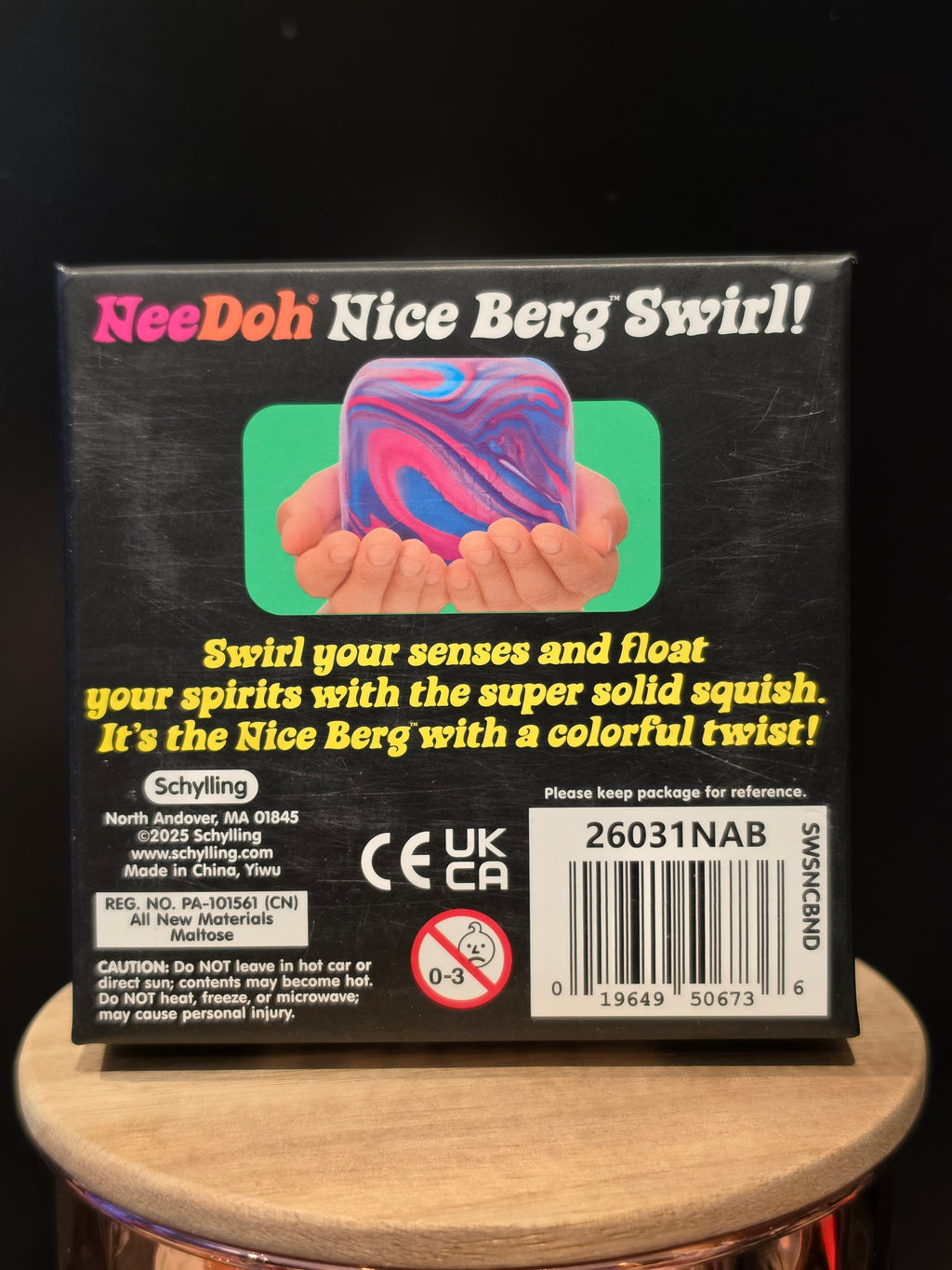 Needoh Nice Berg Swirl (Blue Pink Purple)