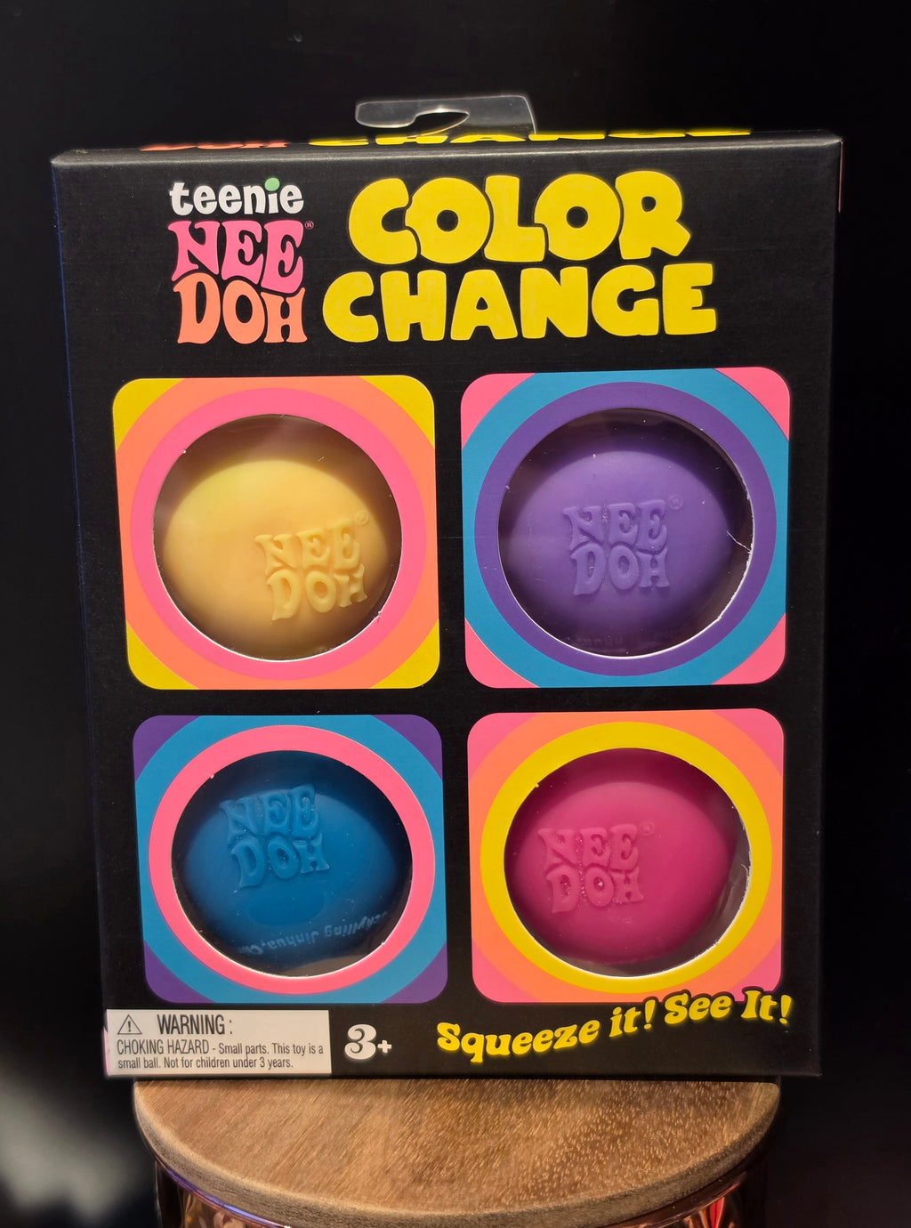 Needoh Teenie Color Change 4 pack