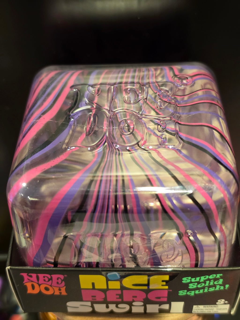 Needoh Nice Berg Swirl (Black Pink Purple)