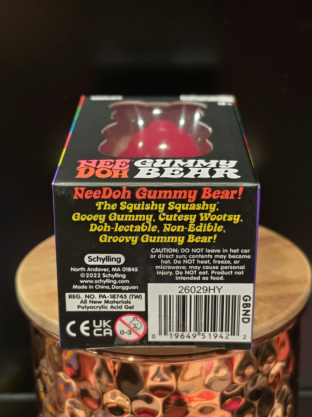 Needoh Gummy Bear (Pink)