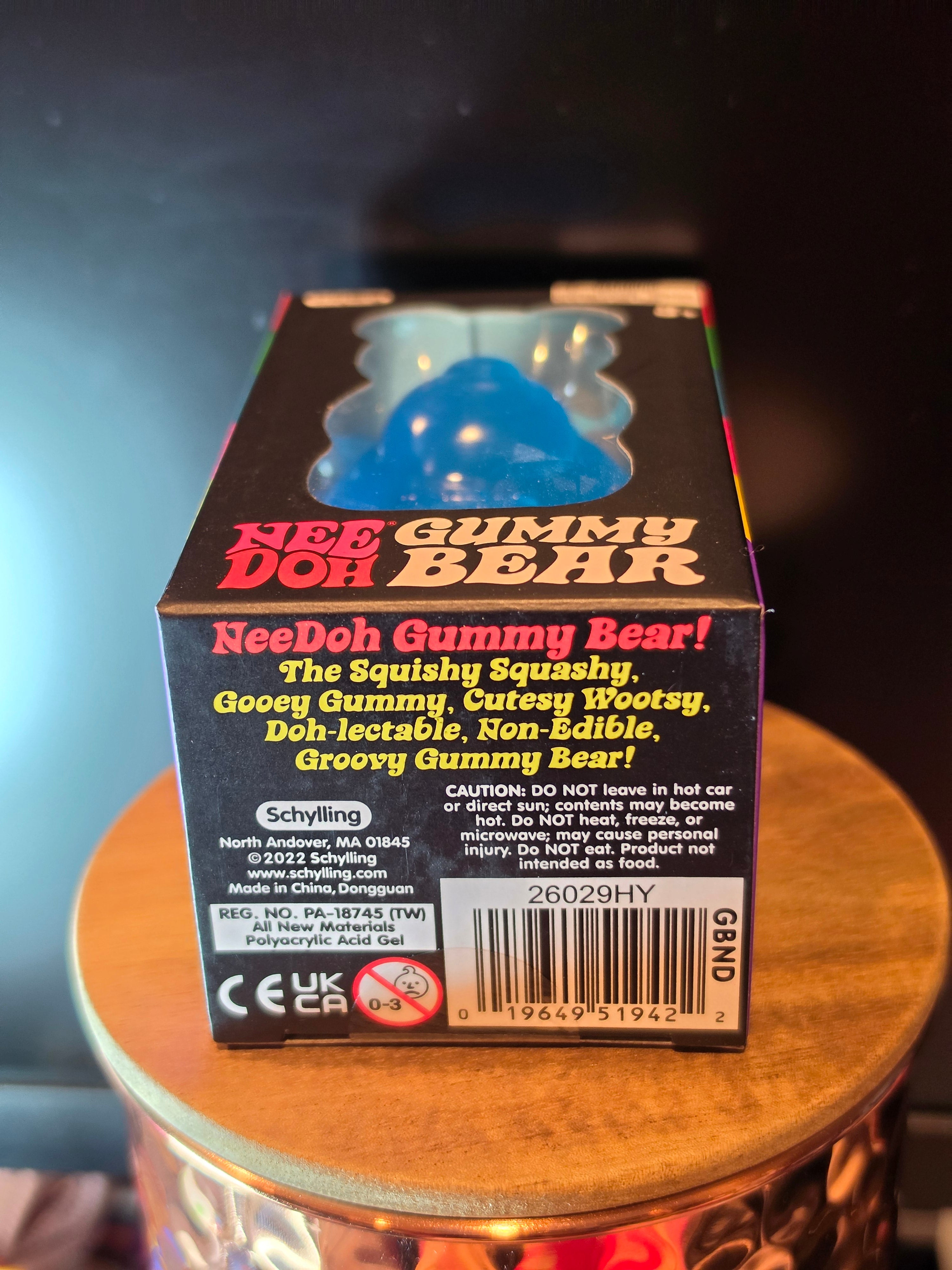 Needoh Gummy Bear (Blue)